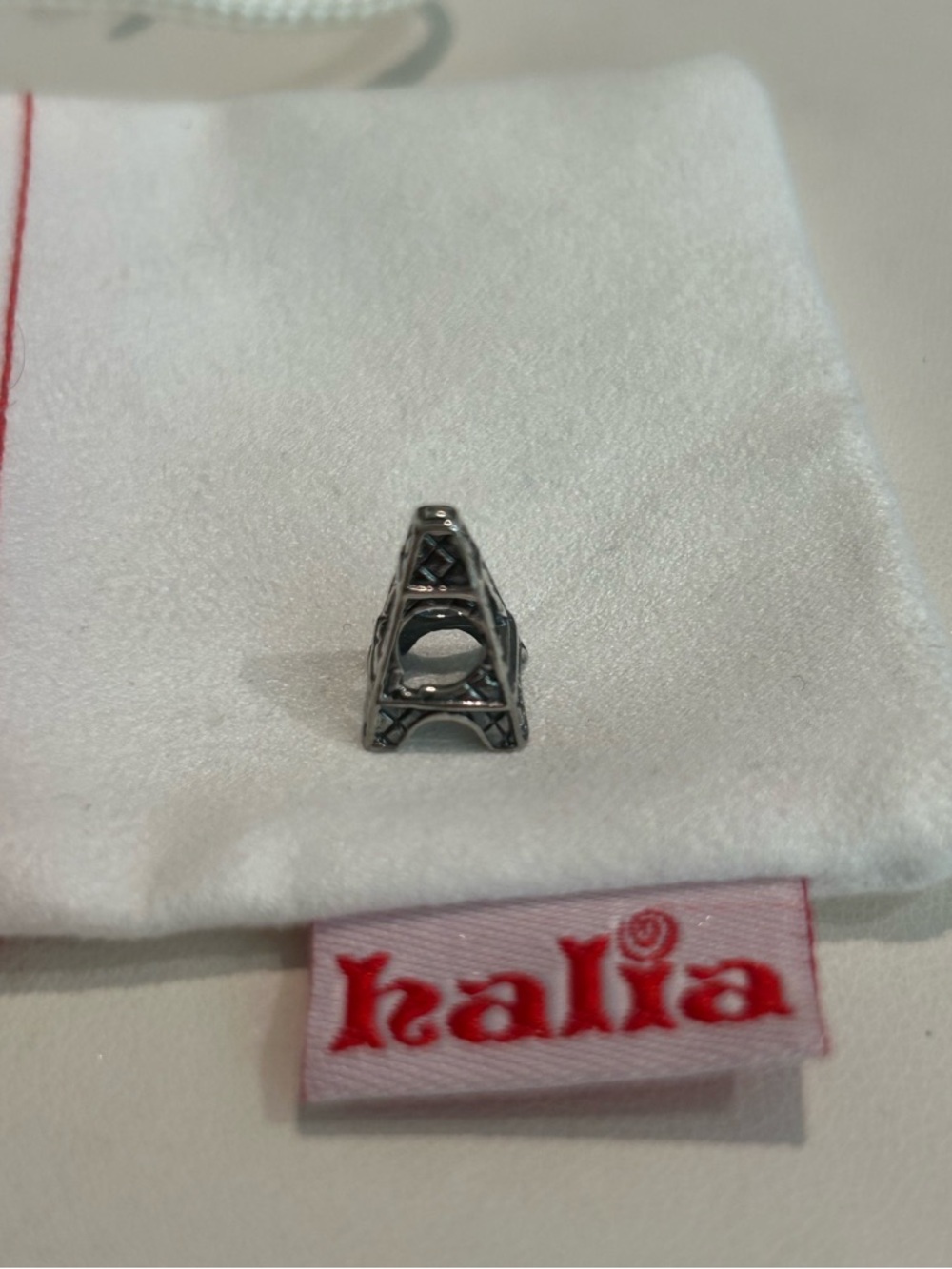 Pandora-style "Eiffel Tower" Charm - Sterling Silver